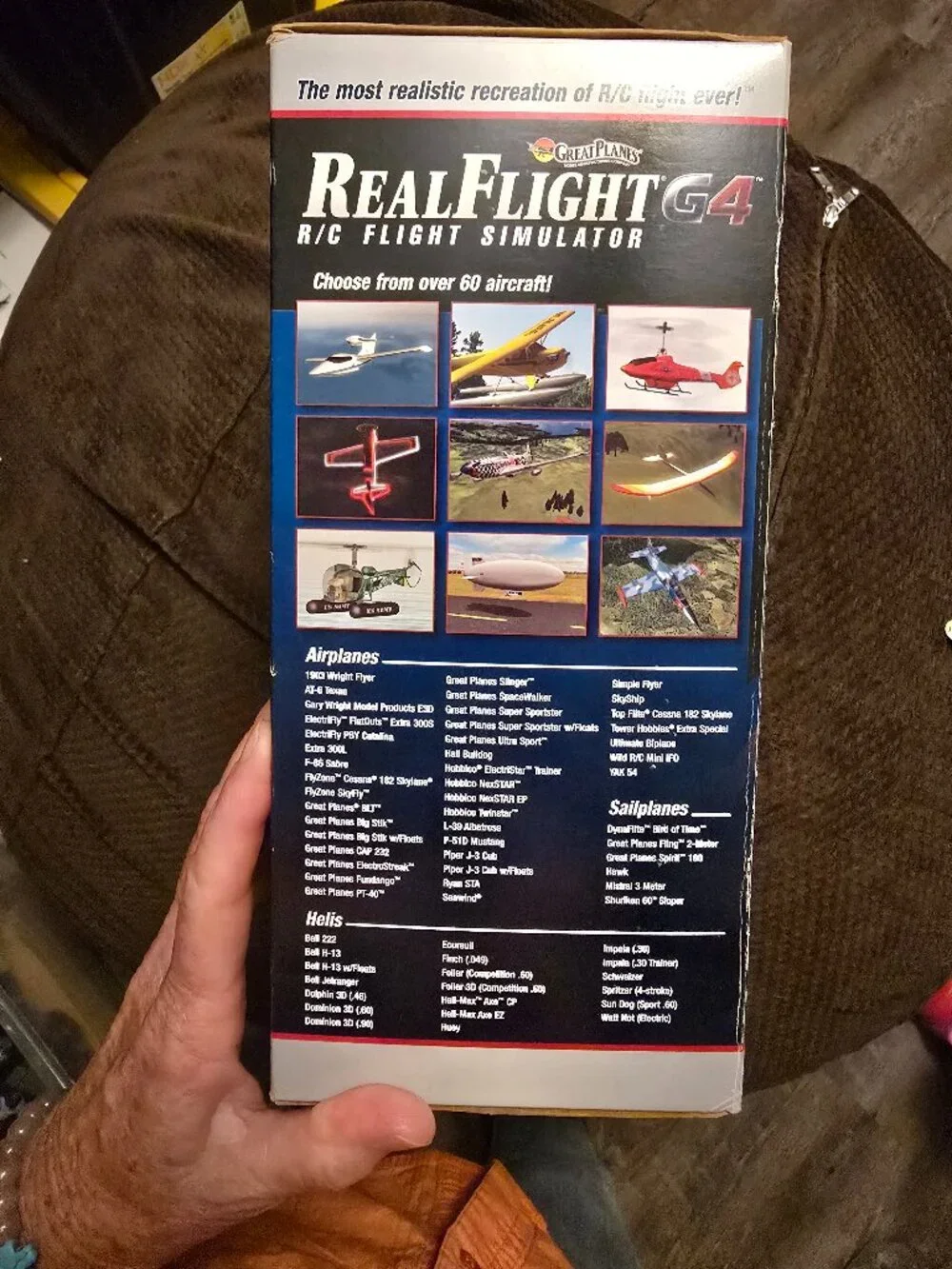 Great Planes RealFlight RC Flight Simulator G4 InterLink Elite Controller Futaba